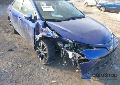 2017 Toyota Corolla Se z USA, uszkodzony, nr VIN 2T1BURHE0HC912145